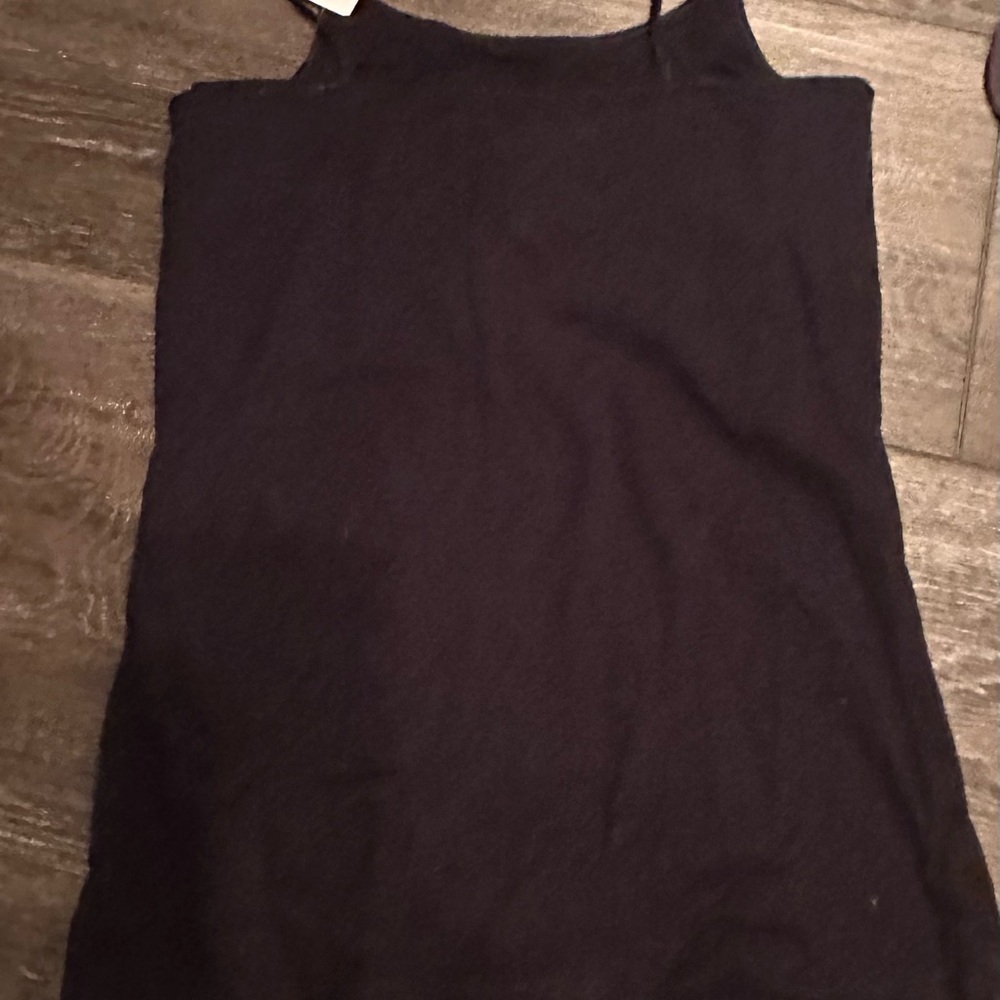 Justice Black Sleeveless Tank Top Classic